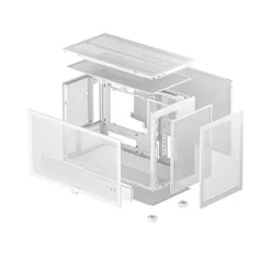 DEEPCOOL CH260 White Compact M-ATX Case 20 10 1