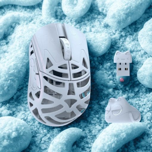 WLMOUSE Beast Miao Magnesium Gaming Mouse - 31g Magnesium Alloy + ABS Plastic Bottom