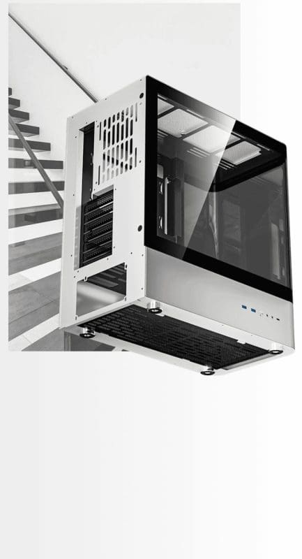 QC.Art HM1 Sea View M-ATX Tower Case 71 8 2 433x8 200