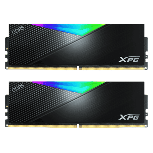 ADATA XPG LANCER RGB 64GB Memory Kit - Black, 64GB(2 x 32GB) 6000MHz CL30 DDR5 (AX5U6000C3032G-DCLARBK)