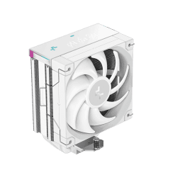 Deepcool AK400 DIGITAL PRO WH CPU Air Cooler - White, 4 Heatpipes, Multi-data point screen, ARGB LED strips, FT12 SE PWM fans