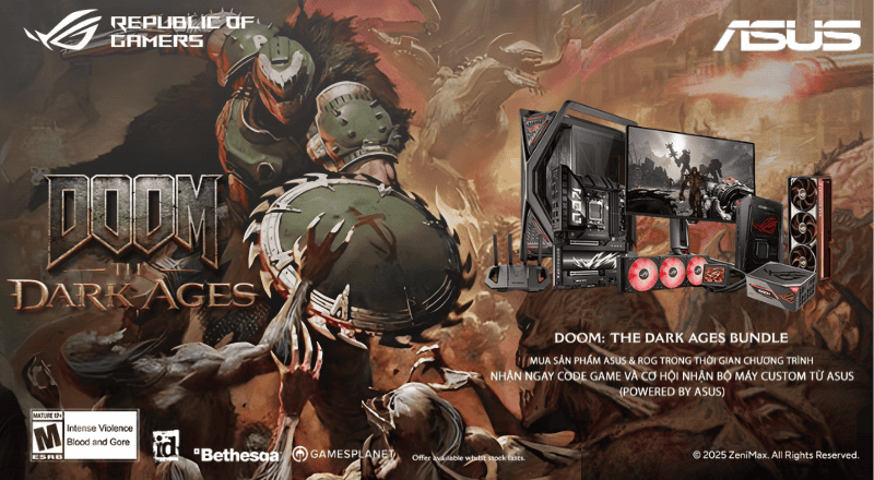 ASUS GAMING WEEKS TANG GAME DOOM THE DARK AGES banner2 800x440 1