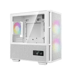 DEEPCOOL CH360 DIGITAL WH - White High Airflow Reimagined M-ATX Case 16 CH360 DIGITAL WH pic 1
