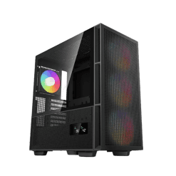 DEEPCOOL CH560 DIGITAL Black High Airflow Reimagined E-ATX Case