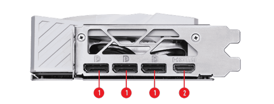 MSI GeForce RTX 5070Ti 16G GAMING TRIO OC WHITE Graphics Card 27 GeForce RTX™ 5070 Ti 16G GAMING TRIO OC WHITE io
