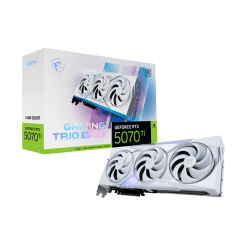 MSI GeForce RTX 5070Ti 16G GAMING TRIO OC WHITE Graphics Card