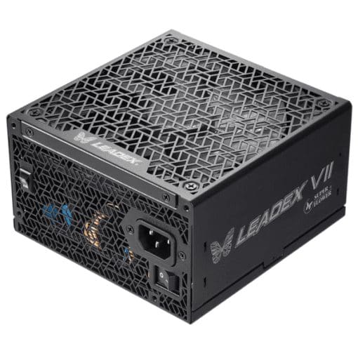 Super Flower LEADEX VII XG 1000W ATX3.0 / ATX3.1 (BK) PSU - Black, 80 Plus Gold, PCIe 5.0, ATX 3.0/3.1 Compatible, Full Modular