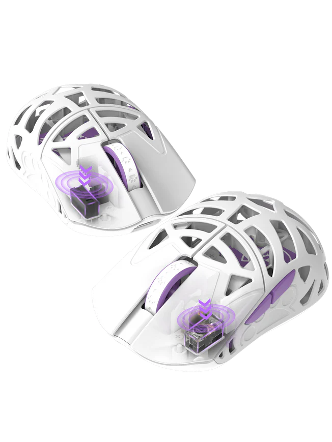 WLMOUSE Beast Miao Magnesium Gaming Mouse - 31g Magnesium Alloy + ABS Plastic Bottom 14 Miao Microswitch.13 1