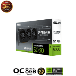 ASUS PRIME GeForce RTX 5060 8GB GDDR7 OC Edition (PRIME-RTX5060-O8G) Graphics Card 10 PRIME RTX5060 O8G 08
