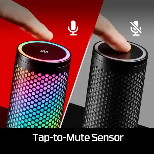 HyperX QuadCast 2 S Black - RGB USB Microphone