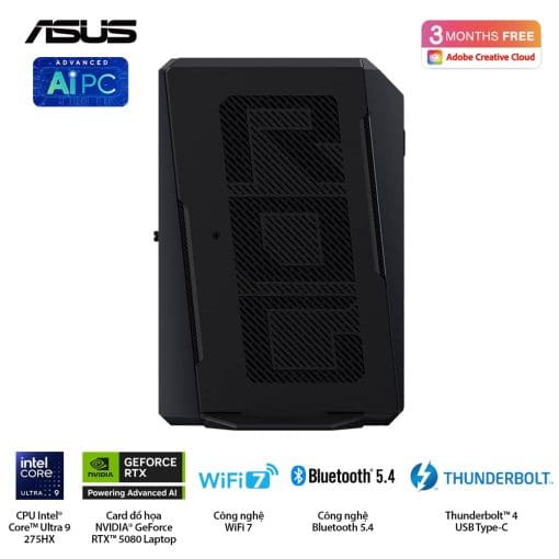 ASUS ROG NUC (2025) NUC15JNK (RNUC15JNK9X28AAU) Gaming Desktop mini PC - Ultra 9 275HX, 32GB (2x16GB) 6400 DDR5, 2TB M.2 2280 NVMe™ PCIe® 4.0​, RTX 5080 Laptop GPU, Win 11 Home