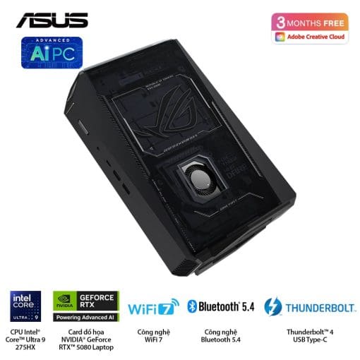 ASUS ROG NUC (2025) NUC15JNK (RNUC15JNK9X28AAU) Gaming Desktop mini PC - Ultra 9 275HX, 32GB (2x16GB) 6400 DDR5, 2TB M.2 2280 NVMe™ PCIe® 4.0​, RTX 5080 Laptop GPU, Win 11 Home