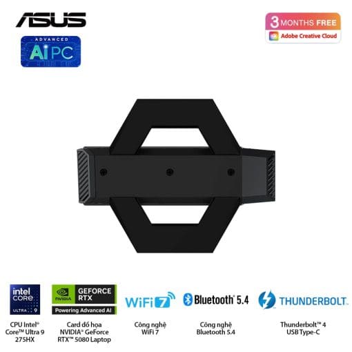 ASUS ROG NUC (2025) NUC15JNK (RNUC15JNK9X28AAU) Gaming Desktop mini PC - Ultra 9 275HX, 32GB (2x16GB) 6400 DDR5, 2TB M.2 2280 NVMe™ PCIe® 4.0​, RTX 5080 Laptop GPU, Win 11 Home