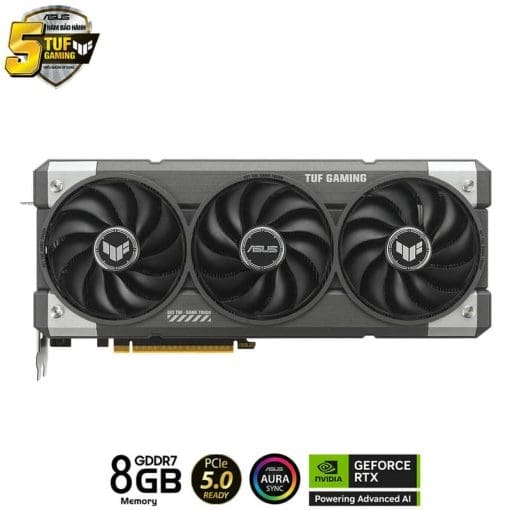 ASUS TUF Gaming GeForce RTX 5060 8GB GDDR7 (TUF-RTX5060-8G-GAMING) Graphics Card