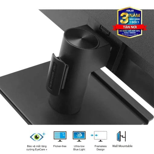 ASUS VA249HG Eye Care Monitor - 24 inch, IPS, FHD (1920x1080) Frameless, 99% sRGB, 120Hz, 1ms MPRT, HDMI + VGA