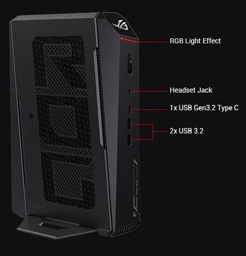 ASUS ROG NUC (2025) NUC15JNK (RNUC15JNK9X28AAU) Gaming Desktop mini PC - Ultra 9 275HX, 32GB (2x16GB) 6400 DDR5, 2TB M.2 2280 NVMe™ PCIe® 4.0, RTX 5080 Laptop GPU, Win 11 Home 61 connectivity 2