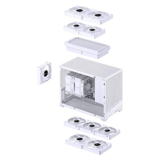 Jonsbo D32 PRO White M-ATX Case