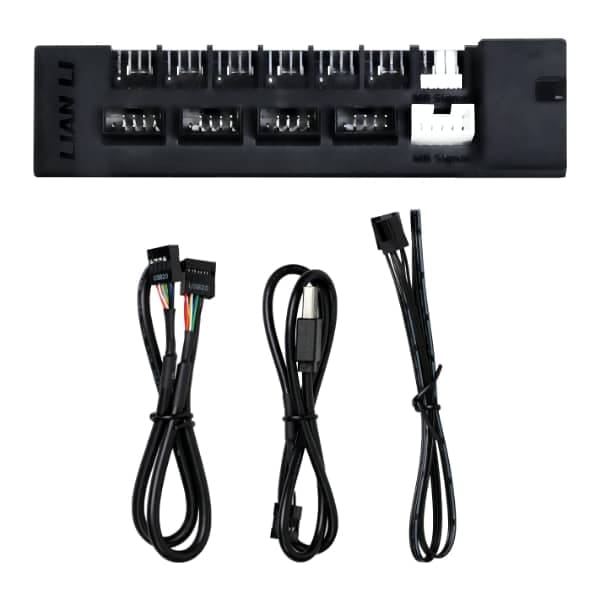 Bộ chia tín hiệu Lian Li EDGE HUB EG-HUB01 Black (USB 9Pin và 4Pin PWM) 10 eg hub01 006