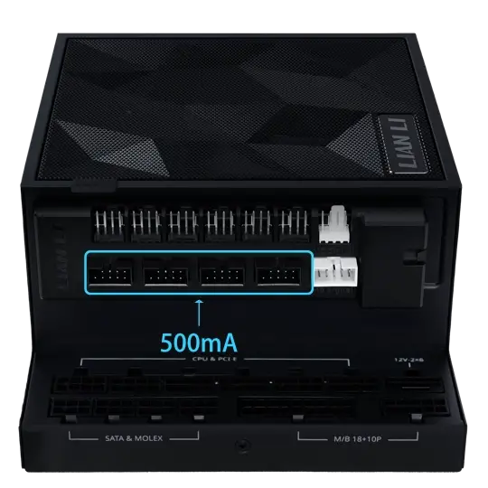Bộ chia tín hiệu Lian Li EDGE HUB EG-HUB01 Black (USB 9Pin và 4Pin PWM) 13 eg hub01 010