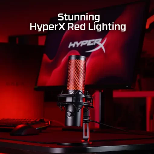 HyperX Quadcast 2 Black - RGB USB Microphone