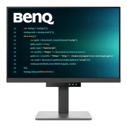 BenQ RD240Q Programming Monitor - 24.1 inch, WQXGA (2560x1600) 16:10, HDR10, IPS 60Hz, USB‑C 90W 12 01 rd240q front high