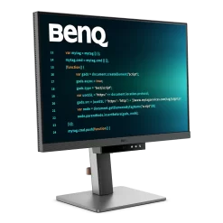 BenQ RD240Q Programming Monitor - 24.1 inch, WQXGA (2560x1600) 16:10, HDR10, IPS 60Hz, USB‑C 90W 20 08 rd240q right45