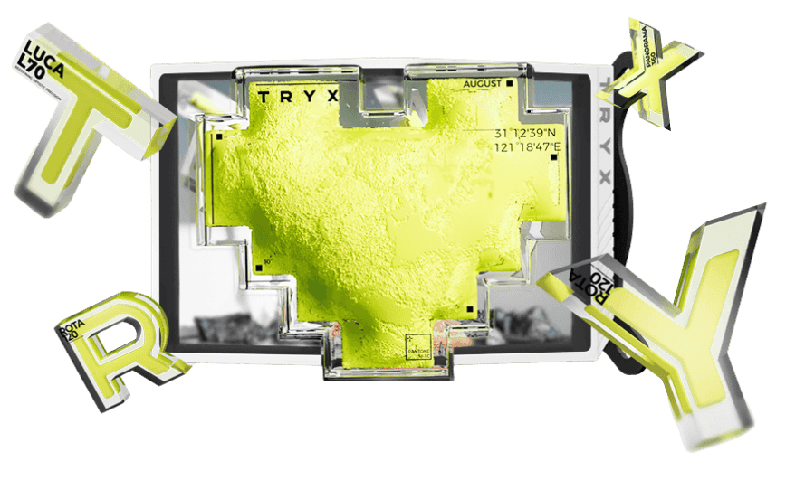 TRYX PANORAMA SE ARGB 360 WHITE AIO Liquid CPU Cooler - 6.5inch curved screen, 360mm radiator, Asetek Adela pump, 3x ARGB Gen2 Fans 22 1 2 SE360WH