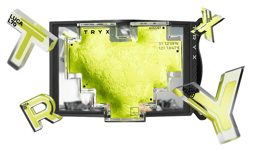 TRYX PANORAMA SE ARGB 360 BLACK AIO Liquid CPU Cooler - 6.5inch curved screen, 360mm radiator, Asetek Adela pump, 3x ARGB Gen2 Fans 24 1 3