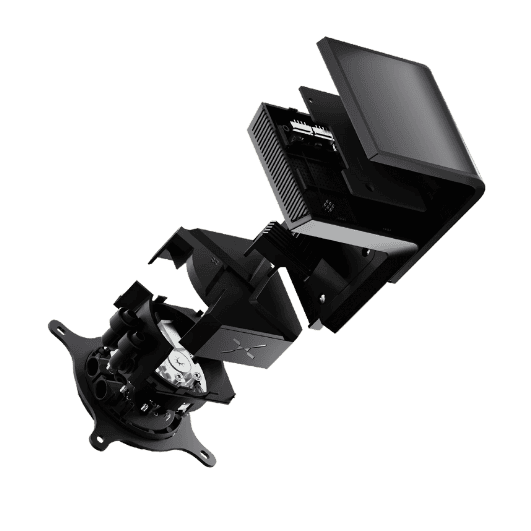 TRYX PANORAMA SE ARGB 360 BLACK AIO Liquid CPU Cooler - 6.5inch curved screen, 360mm radiator, Asetek Adela pump, 3x ARGB Gen2 Fans 44 2 4 1