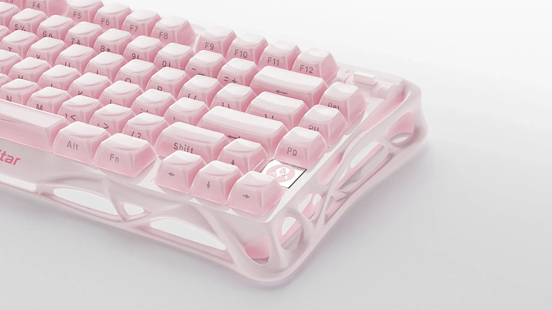 GravaStar Mercury K1 Special Edition - Sakura Pink Gaming Keyboard 25 2