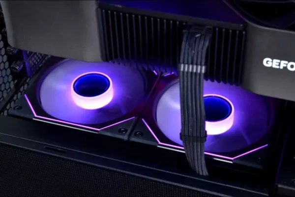 LANCOOL 207 Digital Black Case - 6.5" LCD Screen, 2x140mm PWM front, 2x120mm PWM bottom fans pre-Installed 65 207 dig 021 600x401 1