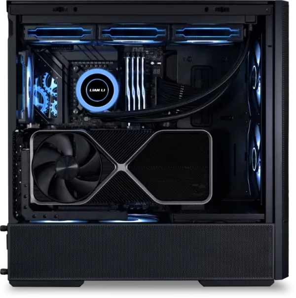 LANCOOL 207 Digital Black Case - 6.5" LCD Screen, 2x140mm PWM front, 2x120mm PWM bottom fans pre-Installed 68 207 dig 024 600x603 1