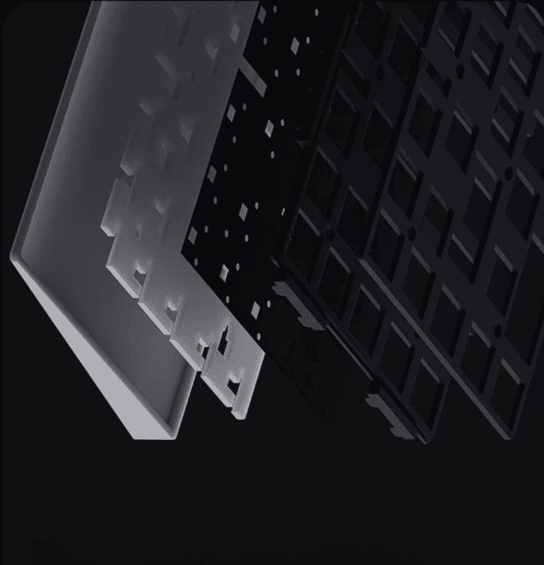 HE MelGeek REAL67 Rapid Trigger Keyboard - 65%, Hall Effect Magnetic Switch, Snap Tap, 8K Polling Rate 28 3 2 1
