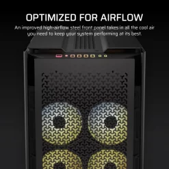 CORSAIR CORSAIR 9000D Black RGB AIRFLOW Super Full-Tower PC Case 25 9000D RGB AIRFLOW Black 07