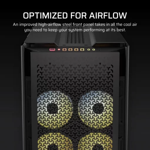 CORSAIR CORSAIR 9000D Black RGB AIRFLOW Super Full-Tower PC Case
