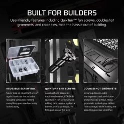 CORSAIR CORSAIR 9000D Black RGB AIRFLOW Super Full-Tower PC Case 26 9000D RGB AIRFLOW Black 08