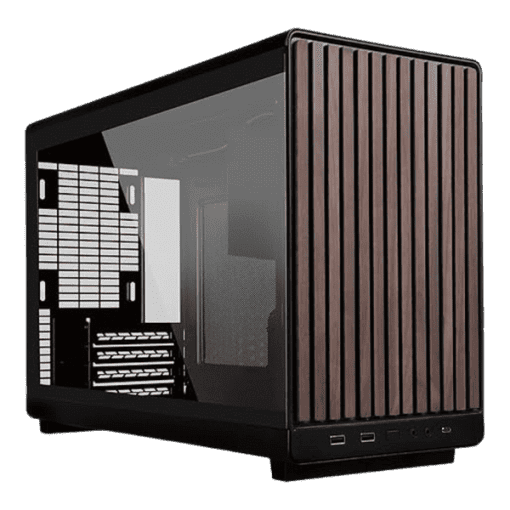 Lian Li DAN A3-mATX - Wood Front & Side Tempered Glass Panel Edition, M-ATX Case