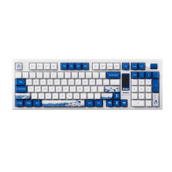 AKKO 5098B Santorini Keyboard - 98%, TFT LCD screen, Multi-modes, Gasket mount, PBT Dye-Sub Keycaps, Hotswap, 8000mAh 14 AKKO 5098B Santorini pic 4