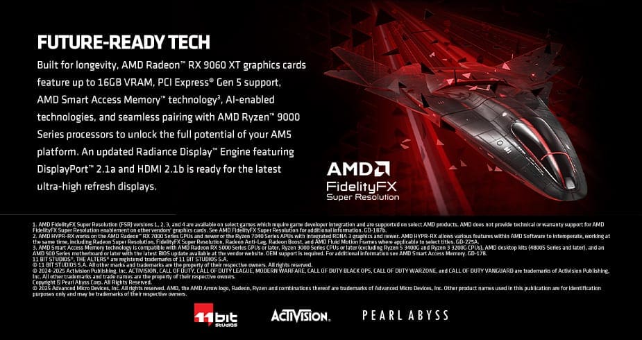 SAPPHIRE PULSE AMD Radeon™ RX 9060XT GAMING OC 16GB Graphics Card 46