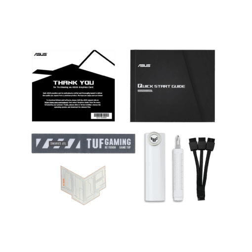 ASUS TUF Gaming GeForce RTX 5070Ti White OC Edition 16GB GDDR7 (TUF-RTX5070TI-O16G-WHITE-GAMING) Graphics Card