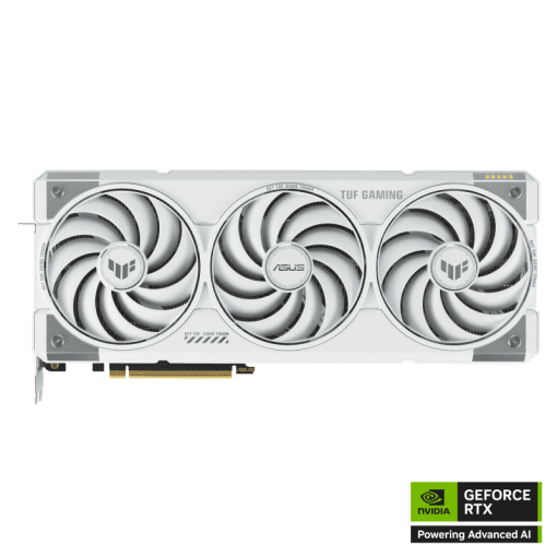 ASUS TUF Gaming GeForce RTX 5070Ti White OC Edition 16GB GDDR7 (TUF-RTX5070TI-O16G-WHITE-GAMING) Graphics Card