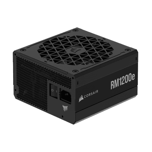 CORSAIR RMe Series RM1200e ATX 3.1 PCIe 5.1 (2025) Fully Modular PSU - 12V‑2×6 (GPU), 1200 Watt, 80 plus Gold, Low-Noise