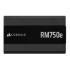 CORSAIR RMe Series RM750e ATX 3.1 PCIe 5.1 (2025) Fully Modular PSU - 12V‑2×6 (GPU), 750 Watt, 80 plus Gold, Low-Noise