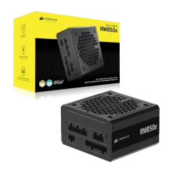 CORSAIR RMe Series RM850e ATX 3.1 PCIe 5.1 (2025) Fully Modular PSU - 12V‑2×6 (GPU), 850 Watt, 80 plus Gold, Low-Noise 13 CP 9020296 NA 07
