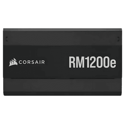 CORSAIR RMe Series RM1200e ATX 3.1 PCIe 5.1 (2025) Fully Modular PSU - 12V‑2×6 (GPU), 1200 Watt, 80 plus Gold, Low-Noise