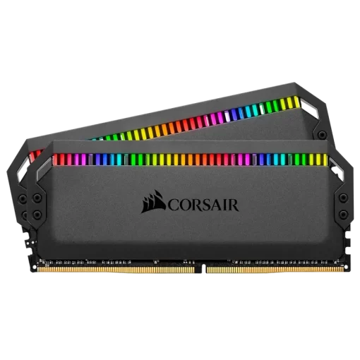 CORSAIR Dominator Platinum RGB 16GB Memory Kit - Black, 16GB (2x8GB) DDR4, 3200MHz, CL16 (CMT16GX4M2E3200C16)