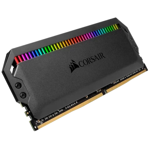 CORSAIR Dominator Platinum RGB 16GB Memory Kit - Black, 16GB (2x8GB) DDR4, 3200MHz, CL16 (CMT16GX4M2E3200C16)