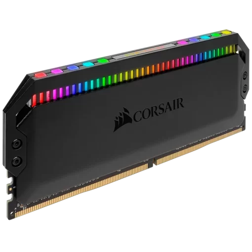 CORSAIR Dominator Platinum RGB 16GB Memory Kit - Black, 16GB (2x8GB) DDR4, 3200MHz, CL16 (CMT16GX4M2E3200C16)