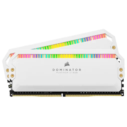 CORSAIR Dominator Platinum RGB 16GB Memory Kit - White, 16GB (2x8GB) DDR4, 3200MHz, CL16 (CMT16GX4M2C3200C16W)