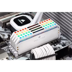 CORSAIR Dominator Platinum RGB 32GB Memory Kit - White, 32GB (2x16GB) DDR4, 3200MHz, CL16 (CMT32GX4M2E3200C16W) 15 DOMINATOR PLAT RGB WHITE 05